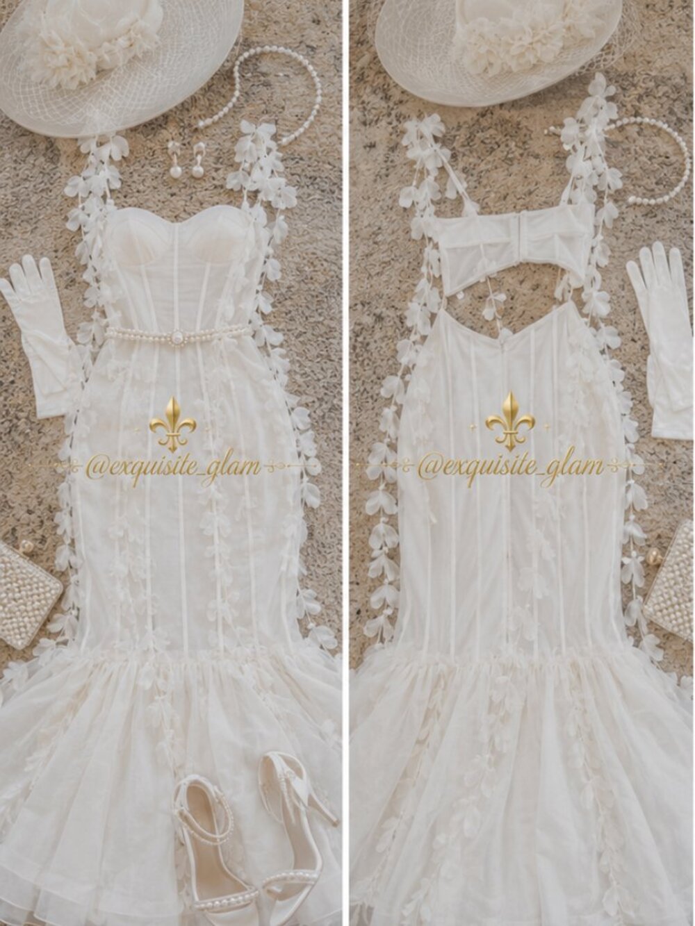Luxury Bridal Couture Wedding Evening Cocktail Elegant Runway Glamour Gown Dress
